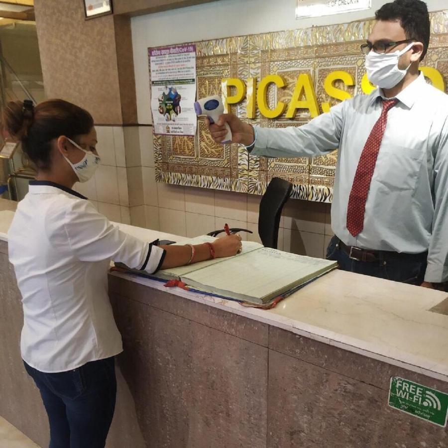 Hotel Picasso Paschim Vihar Delhi - Couple Friendly Local Ids Accepted Экстерьер фото